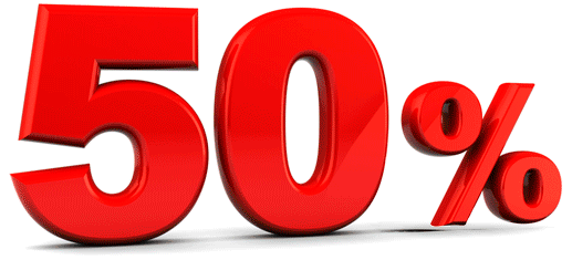50 %  de Descuento en varios de nuestros artículos –  Solo hasta el 04 de Julio de 2015