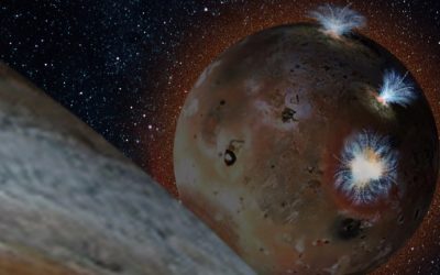 Júpiter hace ‘palpitar’ la atmósfera de Ío